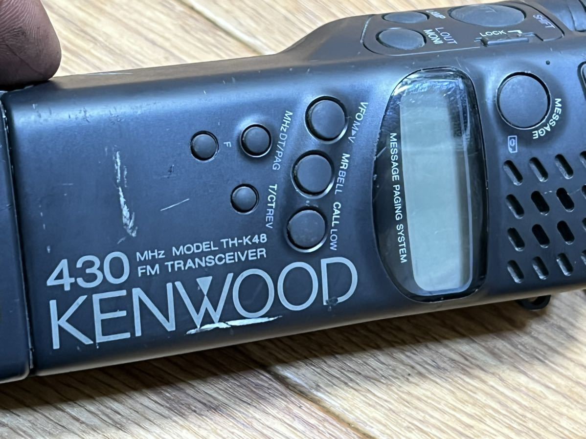 ケンウッド KENWOOD 430 MHz FM トランシーバー スピーカーマイク TH