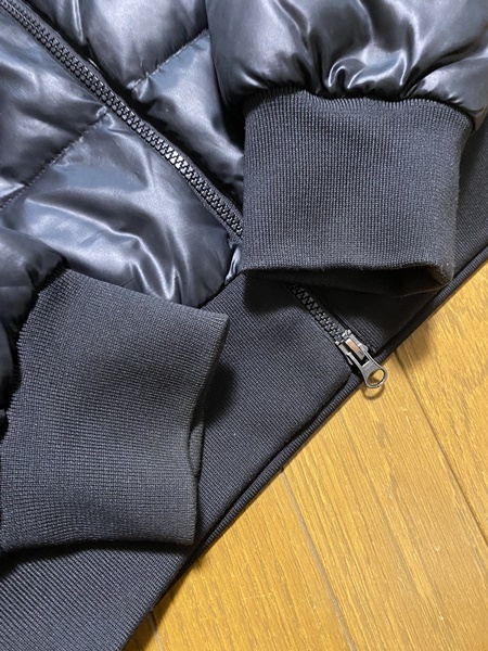 国内正規☆【EMPORIO ARMANI】EA7 DOWN JACKET NERO BK フーデットダウンジャケット L エンポリオアルマーニ 2A268 271387_画像5