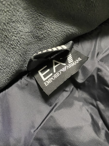 国内正規☆【EMPORIO ARMANI】EA7 DOWN JACKET NERO BK フーデットダウンジャケット L エンポリオアルマーニ 2A268 271387_画像4