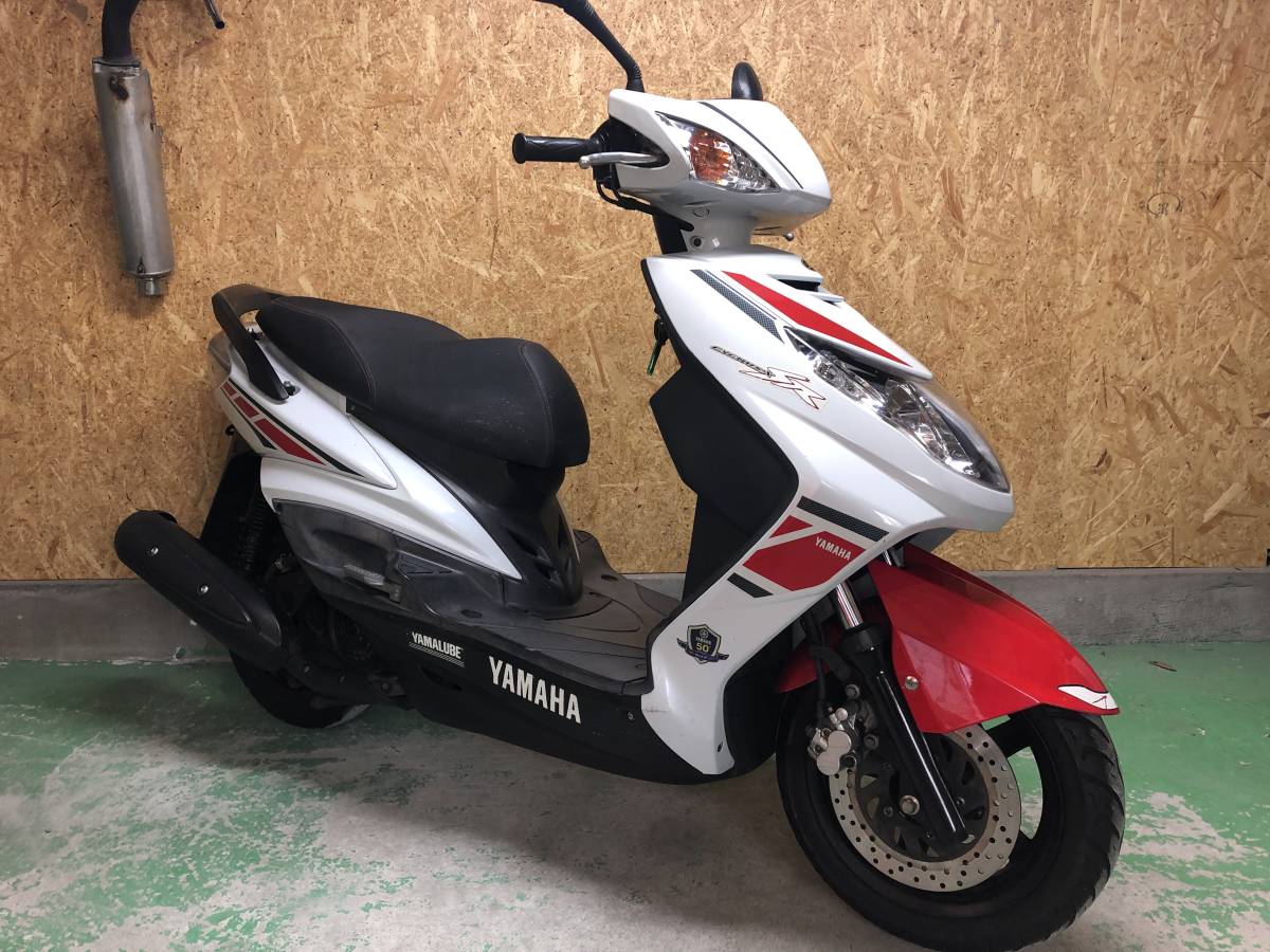 YAMAHA シグナスX XC125SR WGP参戦50周年記念モデル 低走行8328km 美車