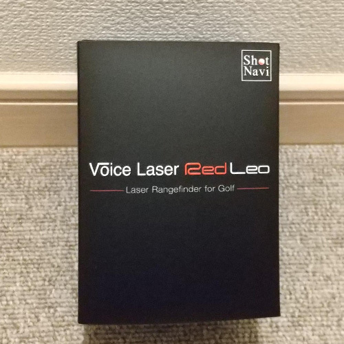 Shot Navi ゴルフ 距離測定器 Voice Laser Red Leo ホワイト
