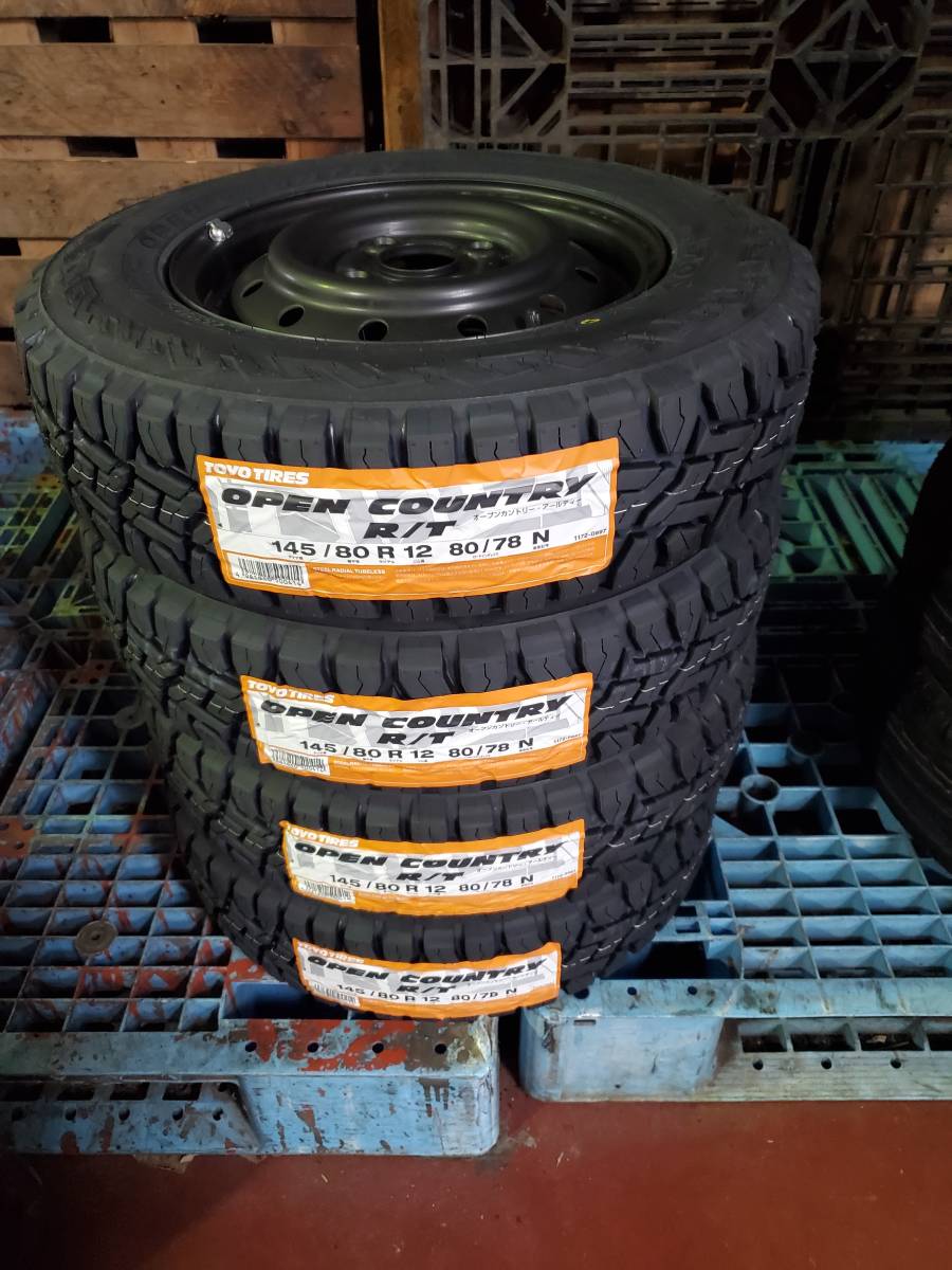 145 80R12 80 オープンカントリー 78 トーヨー - 通販 - www