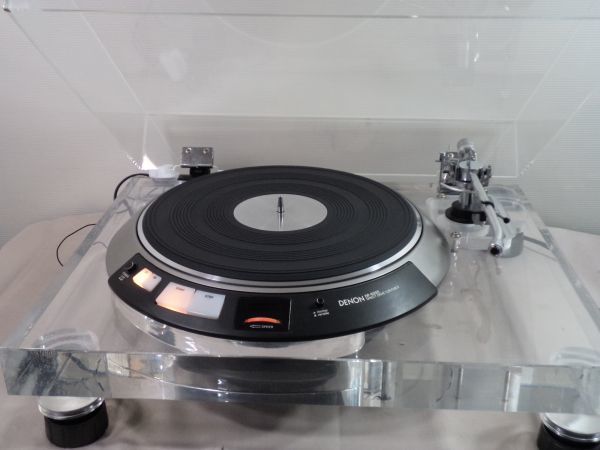 DENON レコードプレーヤー DP-6000 アクリルキャビネット ＋ SAEC