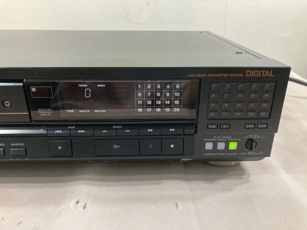 SONY CDP-555ESD ソニー CDプレーヤー ジャンク_画像4