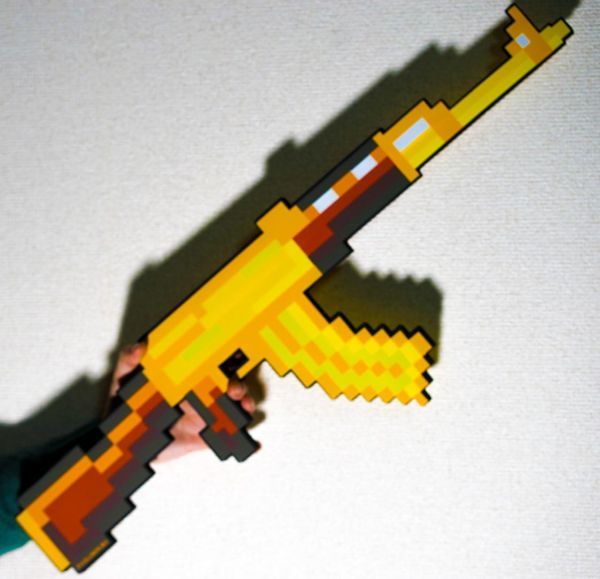Paypayフリマ コスプレ ライフル マシンガン ガン 金 マインクラフト クリーパー 武器 銃 機関銃 ピストル 黄色 イエロー Pvc 道具 Paypayフリマ コスプレ ライフル マシンガン ガン 金 マインクラフト クリーパー 武器 銃 機関銃 ピストル 黄色 イエロー Pvc 道具