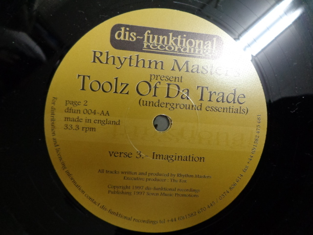 RHYTHM MASTERS/TOOLZ OF DA TRADE/4159_画像2