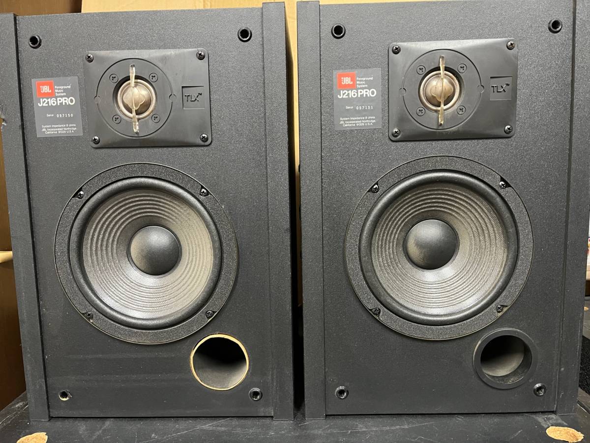 Yahoo!オークション - JBL ブックシェルフ型 スピーカー J216PRO ペア