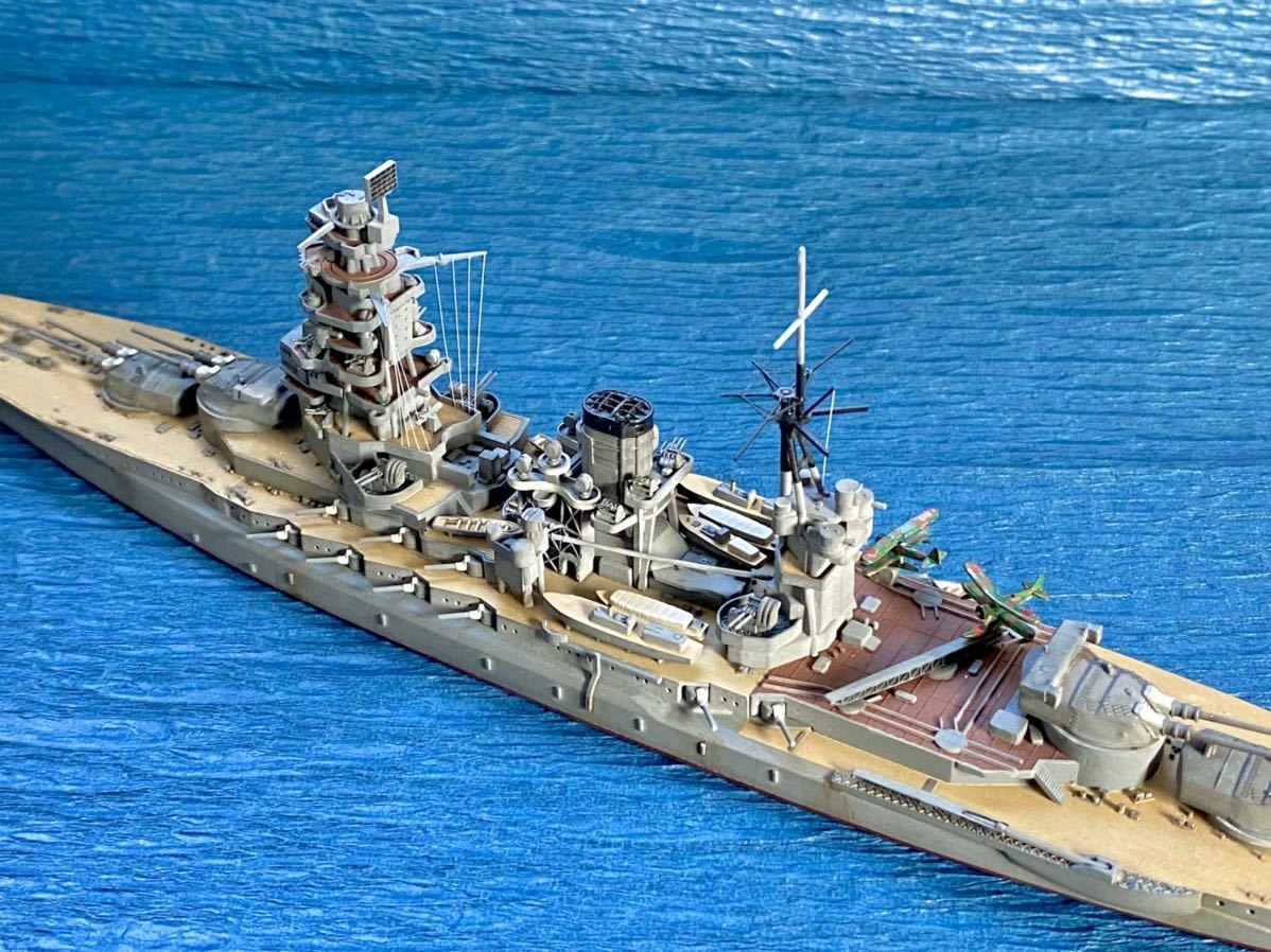 Yahoo!オークション - 1/700 戦艦「陸奥」 塗装済み完成品 Yahoo!オークション - 1/700 戦艦「陸奥」 塗装済み完成品