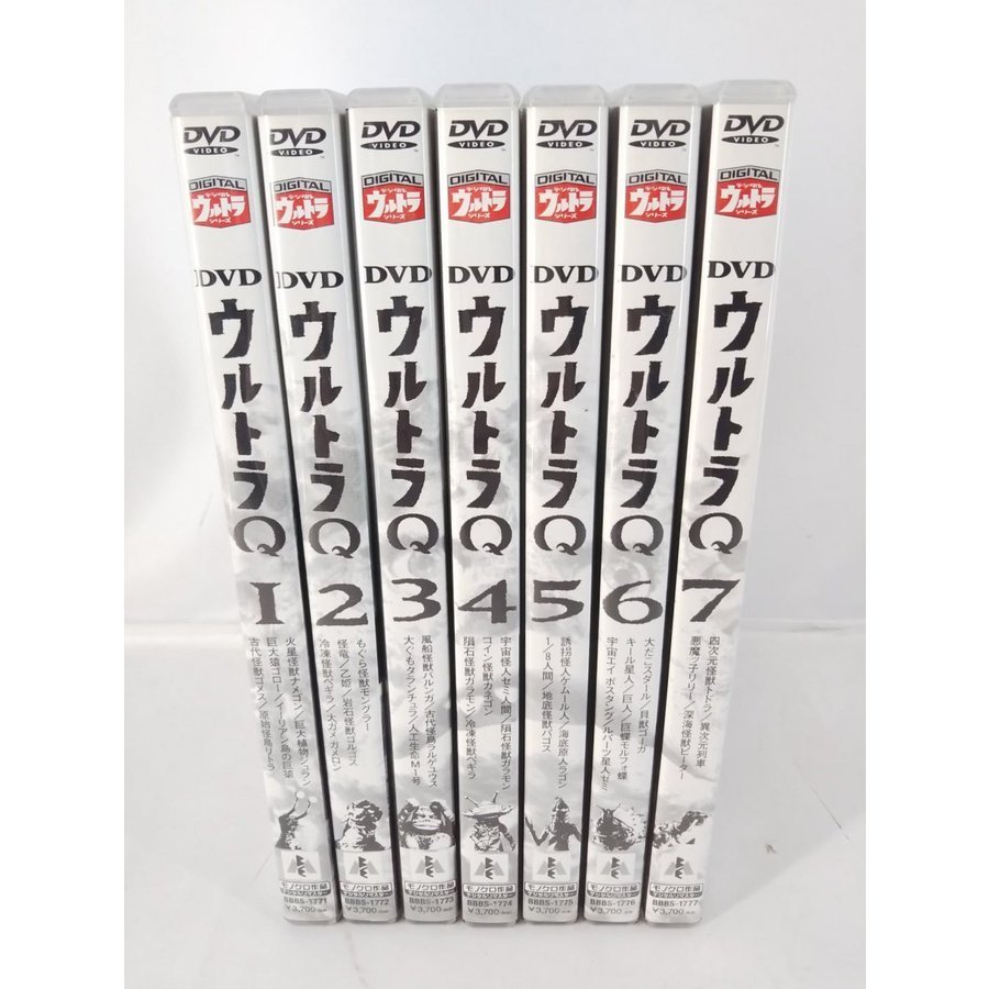 DVD ウルトラQ Vol.1〜7 劇場版星の伝説 合計8本セット - rehda.com