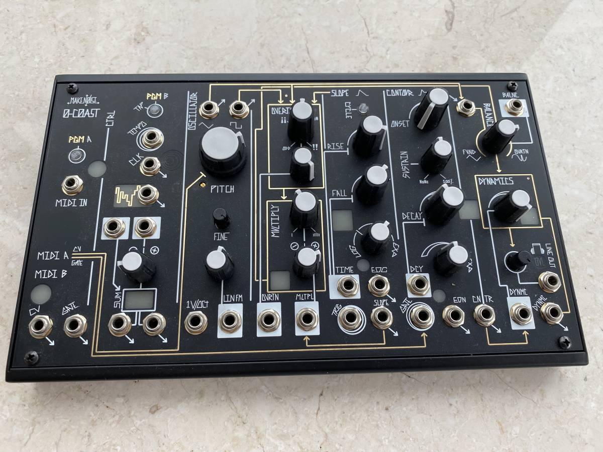 make noise 0-coast セミモジュラーシンセ noonaesthetics.com