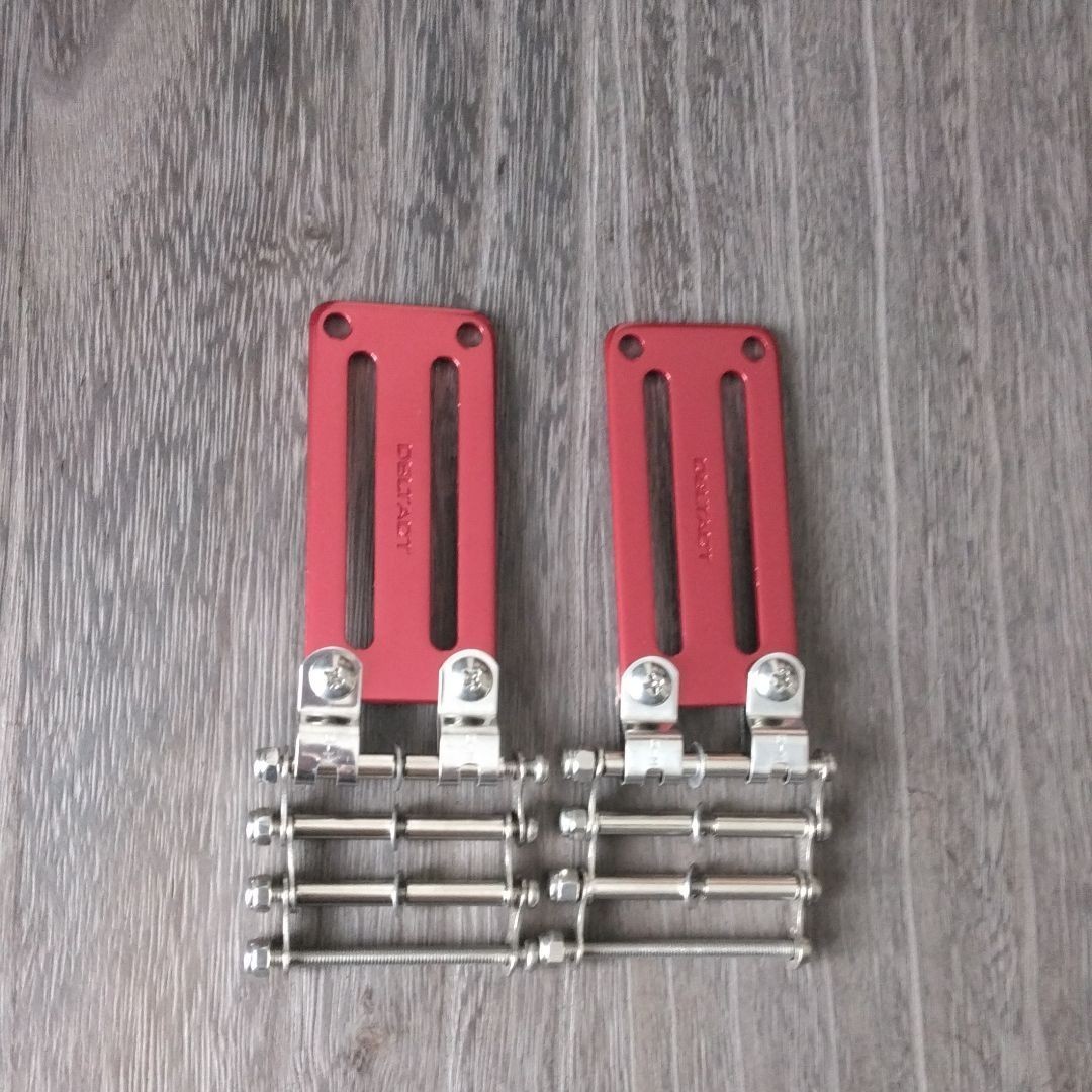 腰袋用 DBLTACTアルミベルトループ+ニックス風チェーン 2セット 腰袋用 DBLTACTアルミベルトループ+ニックス風チェーン 2セット