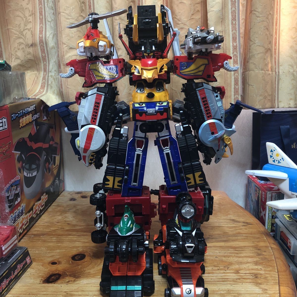 バンダイ 炎神戦隊ゴーオンジャー エンジンオー G12 G7 ガンバルオー
