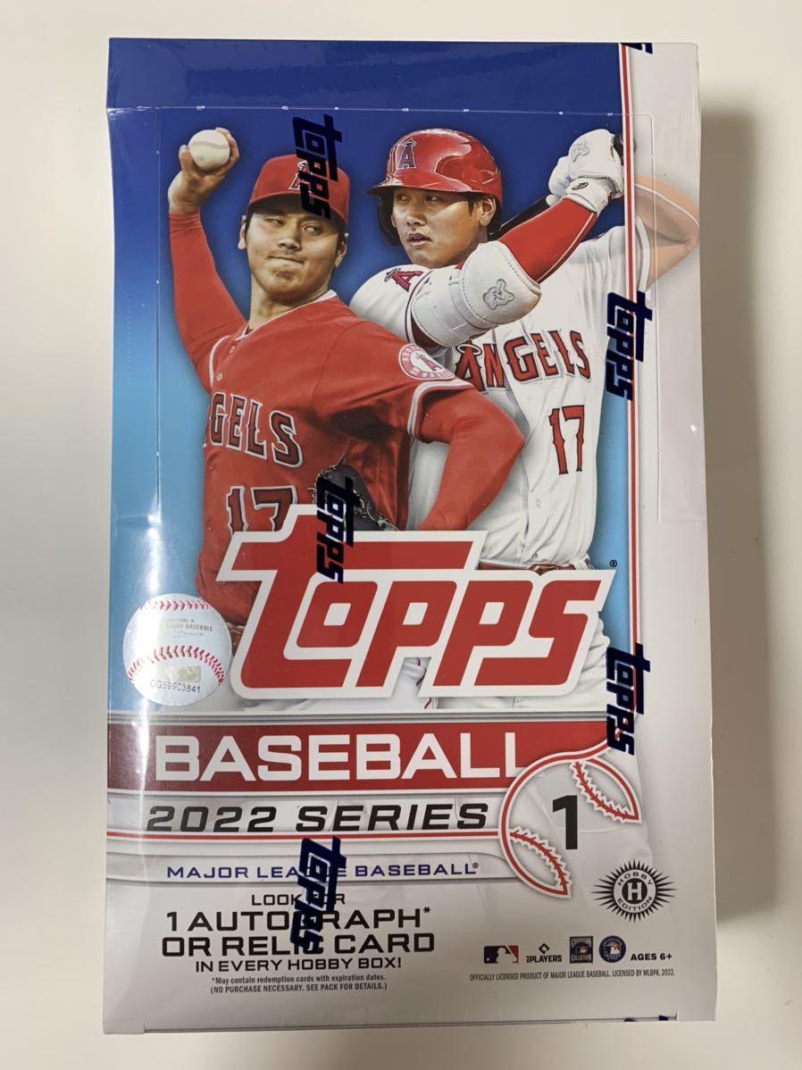新品◇Topps Baseball series1 Retail Box大谷翔平-