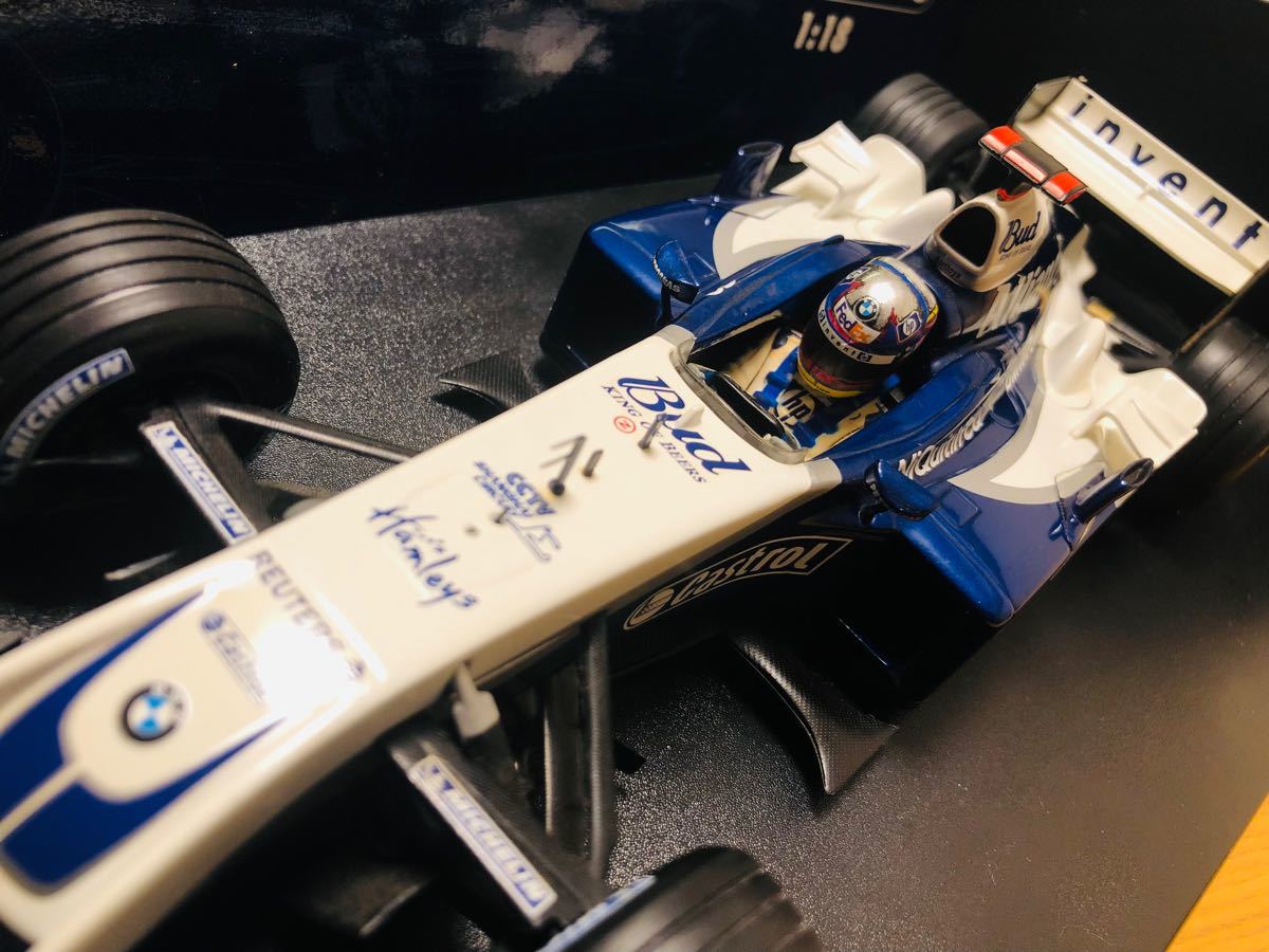 ミニチャンプス 1/18 ウィリアムズBMW/FW26#3/J P モントーヤ ミニチャンプス 1/18 ウィリアムズBMW/FW26#3/J P モントーヤ