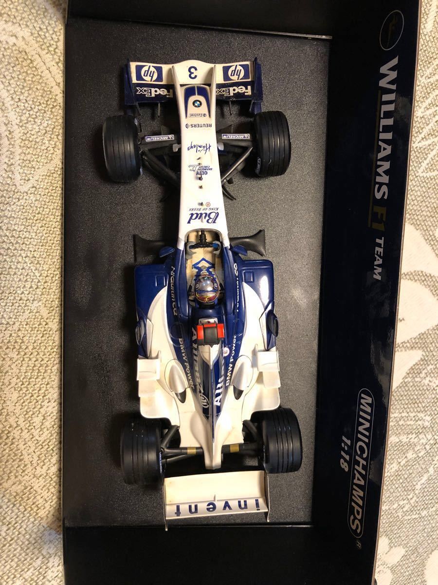 ミニチャンプス 1/18 ウィリアムズBMW/FW26#3/J P モントーヤ ミニチャンプス 1/18 ウィリアムズBMW/FW26#3/J P モントーヤ