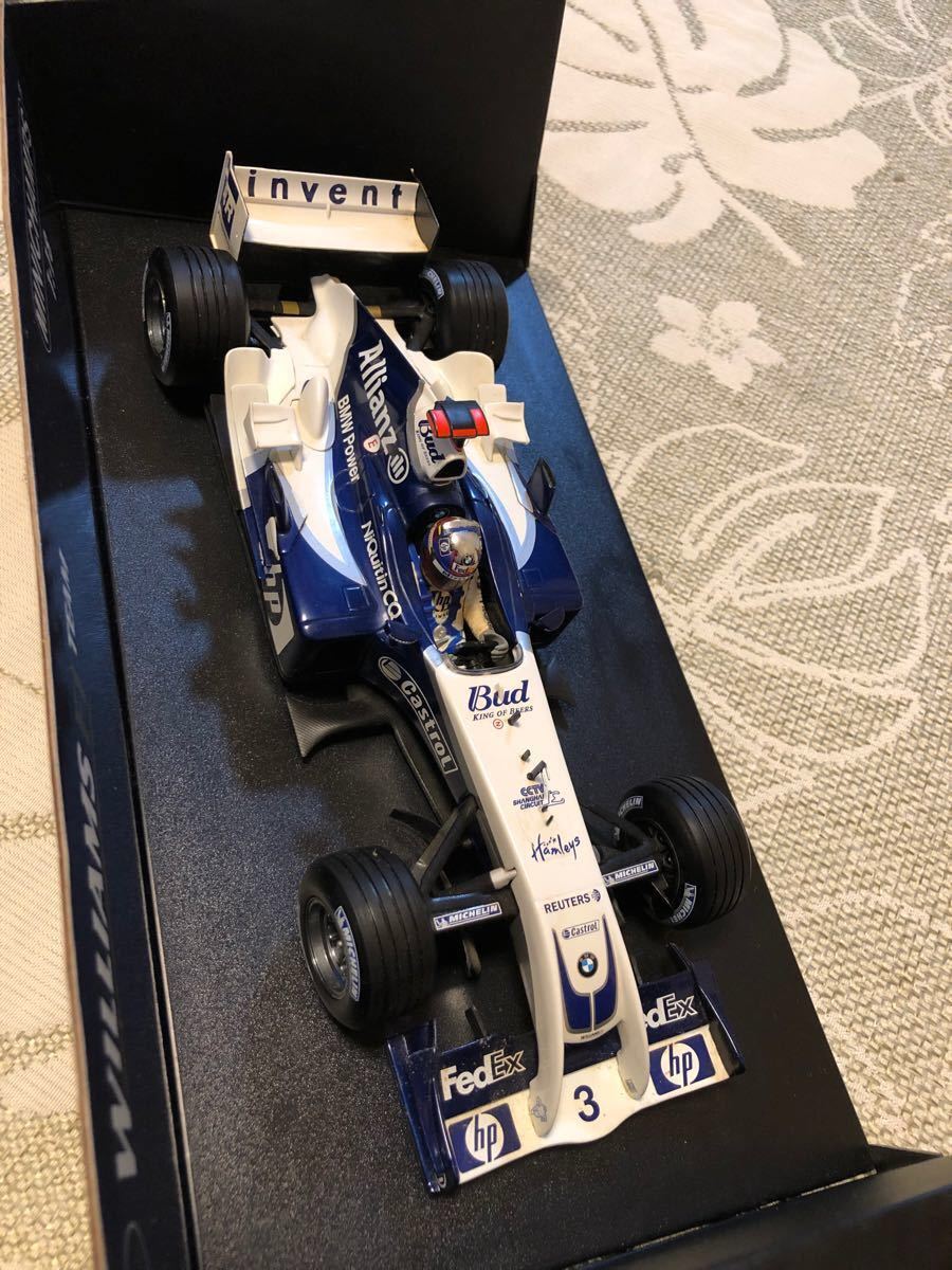 ミニチャンプス 1/18 ウィリアムズBMW/FW26#3/J P モントーヤ ミニチャンプス 1/18 ウィリアムズBMW/FW26#3/J P モントーヤ