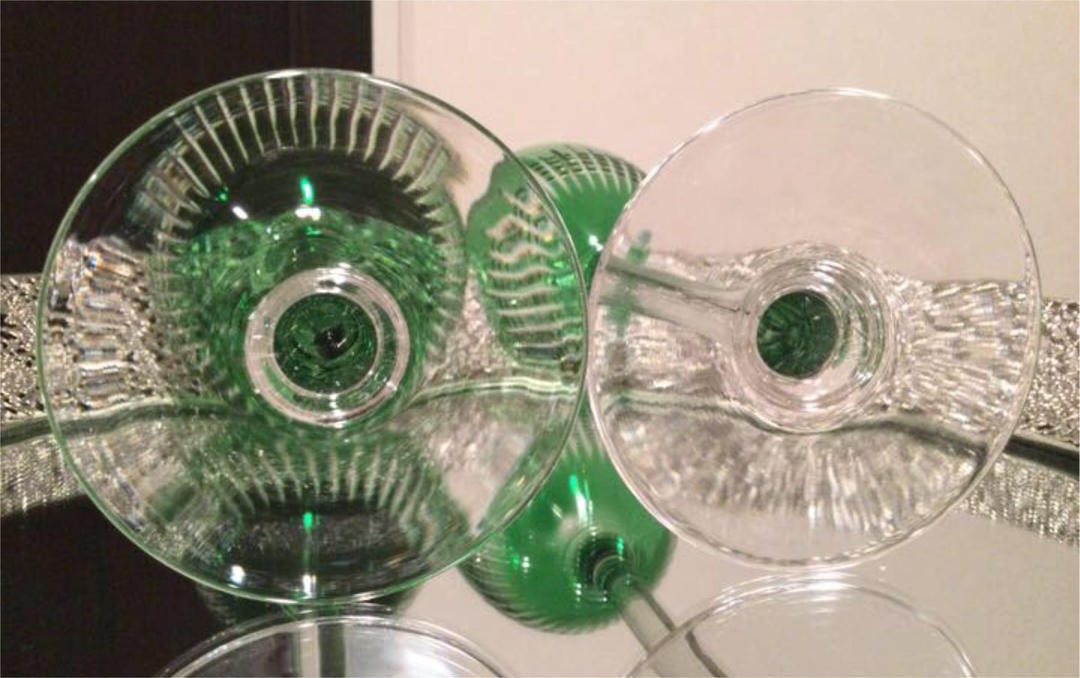 極希少☆極美品 オールド バカラ ナンシー グリーン 緑 レーマー