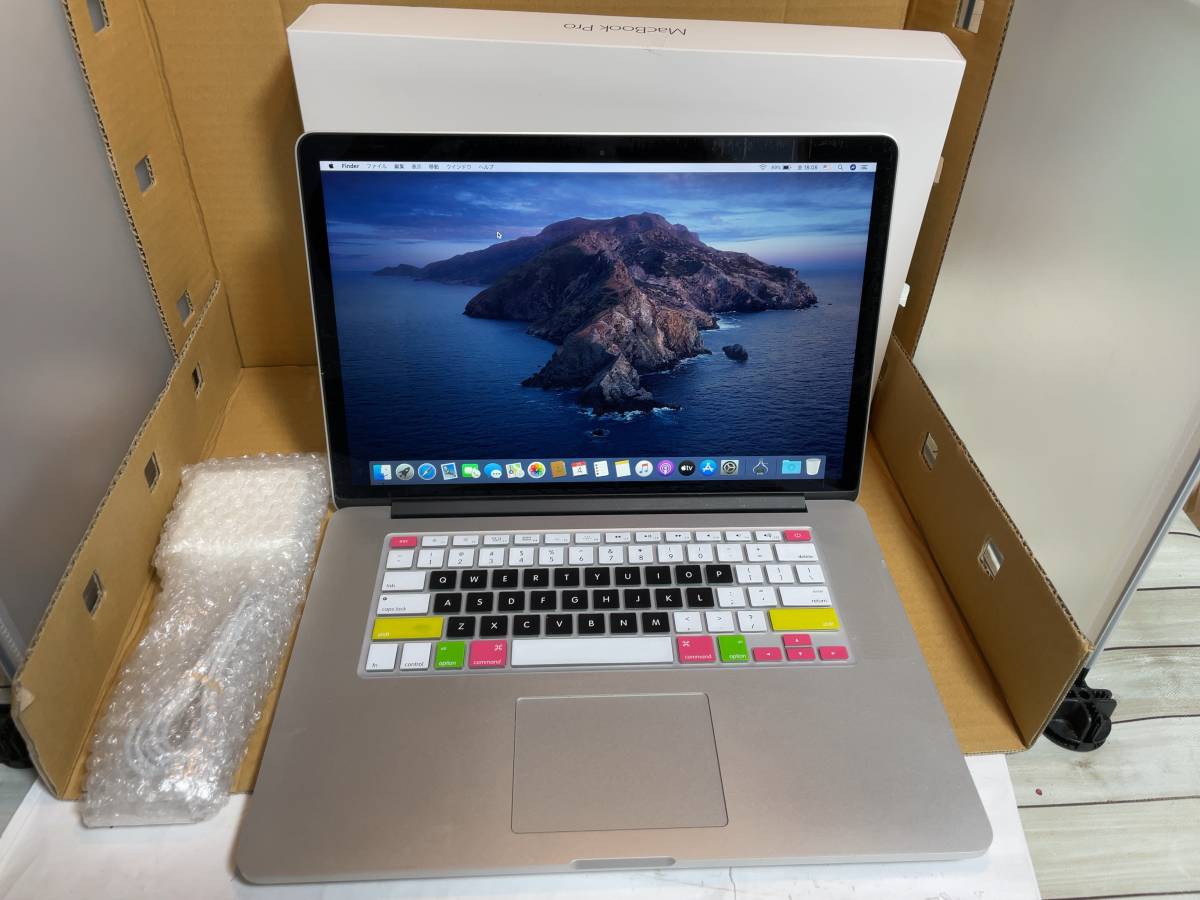 美品Apple MacBook Pro Retina A1398 Mid 2015 Core i7 2.5GHz/15