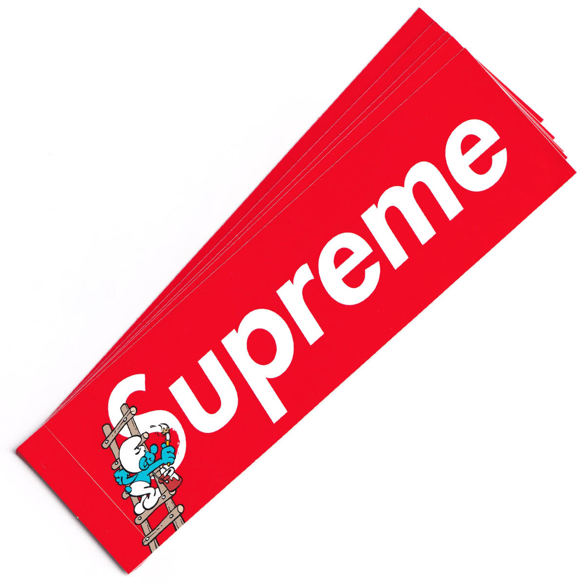 大幅値下げランキング SUPREME SMURFS BOX LOGO STICKER