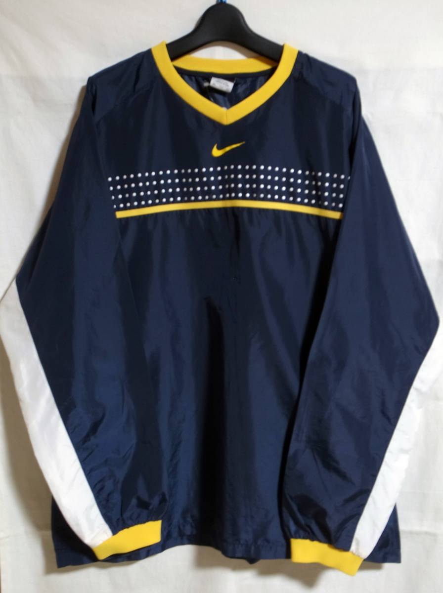 即決 激レア NIKE ポルカドット ナイロンセットアップ ネイビー XXL XL