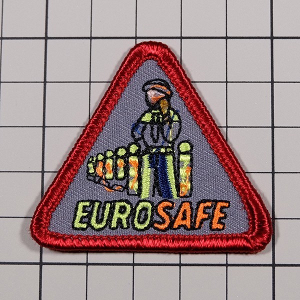 EF212 ユーロ・セーフ ワッペン パッチ EURO SAFE_画像1