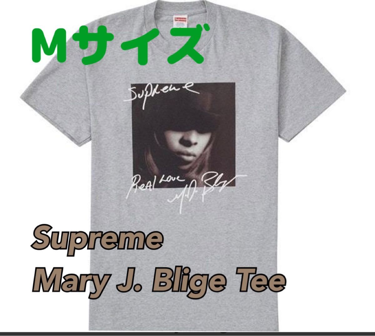 【新品未使用】Supreme Mary J. Blige Tee 【Mサイズ】　グレー