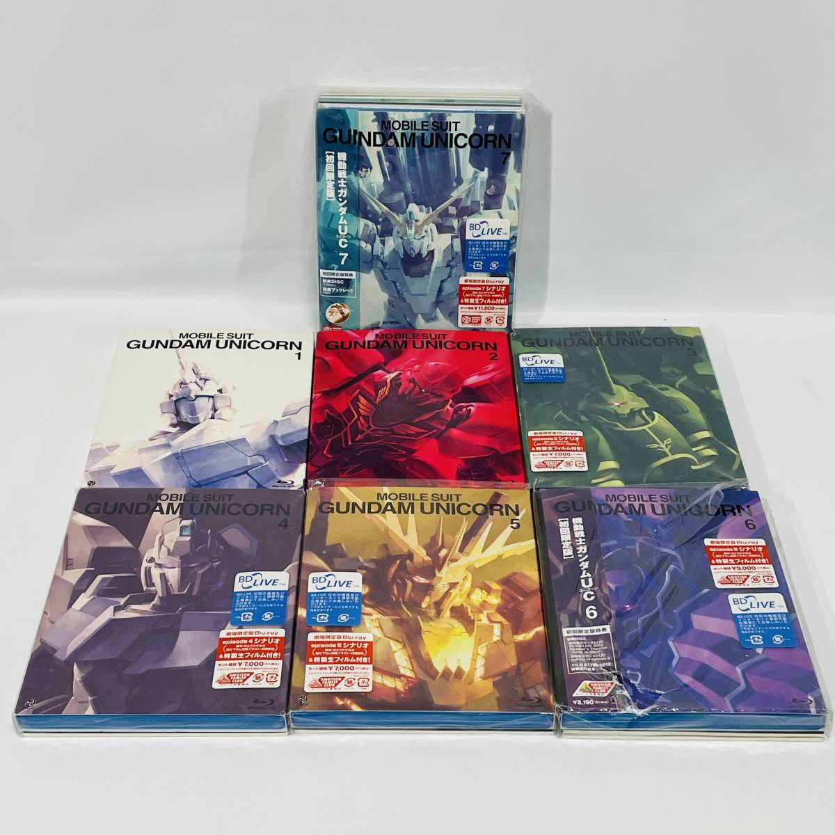 全巻セット】 機動戦士 ガンダム UC ユニコーン 劇場限定版あり Blu