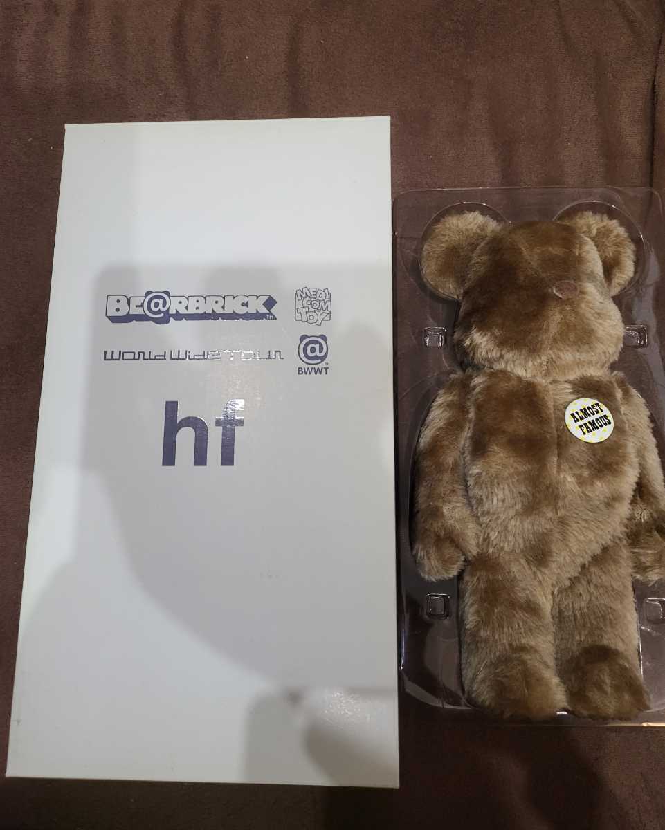 ベアブリック 藤原ヒロシ fragmentdesign 400% BE@RBRICK HF BWWT