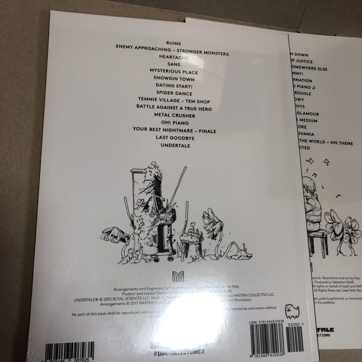 undertale アンダーテール ピアノコレクションズ 楽譜 www