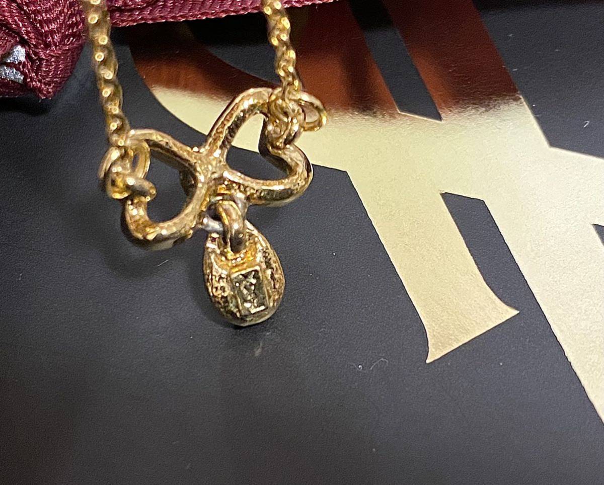 未使用に近い♪ 正規品 イヴサンローラン Yves Saint Laurent トップ ペンダント ネックレス チャーム ゴールドプレゼントにも♪ 7
