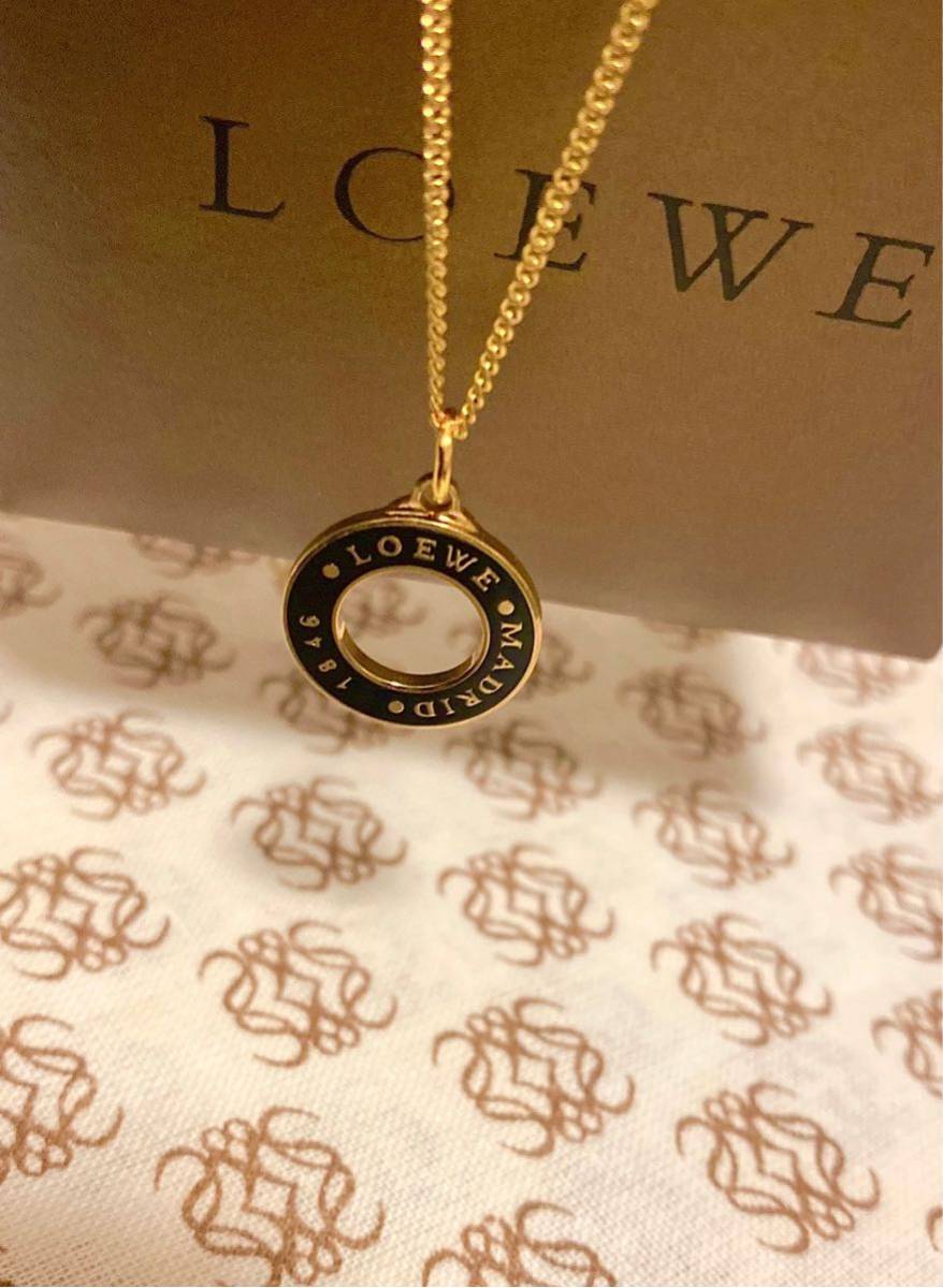 極美品 正規品 ロエベ LOEWE トップ ペンダント ネックレス 極美品 正規品 ロエベ LOEWE トップ ペンダント ネックレス