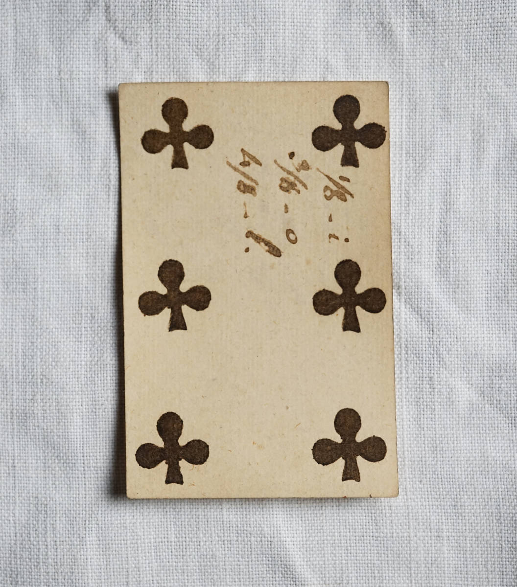 西洋木版カルタ / 18世紀 フランス / トランプ カード 古書 骨董 
