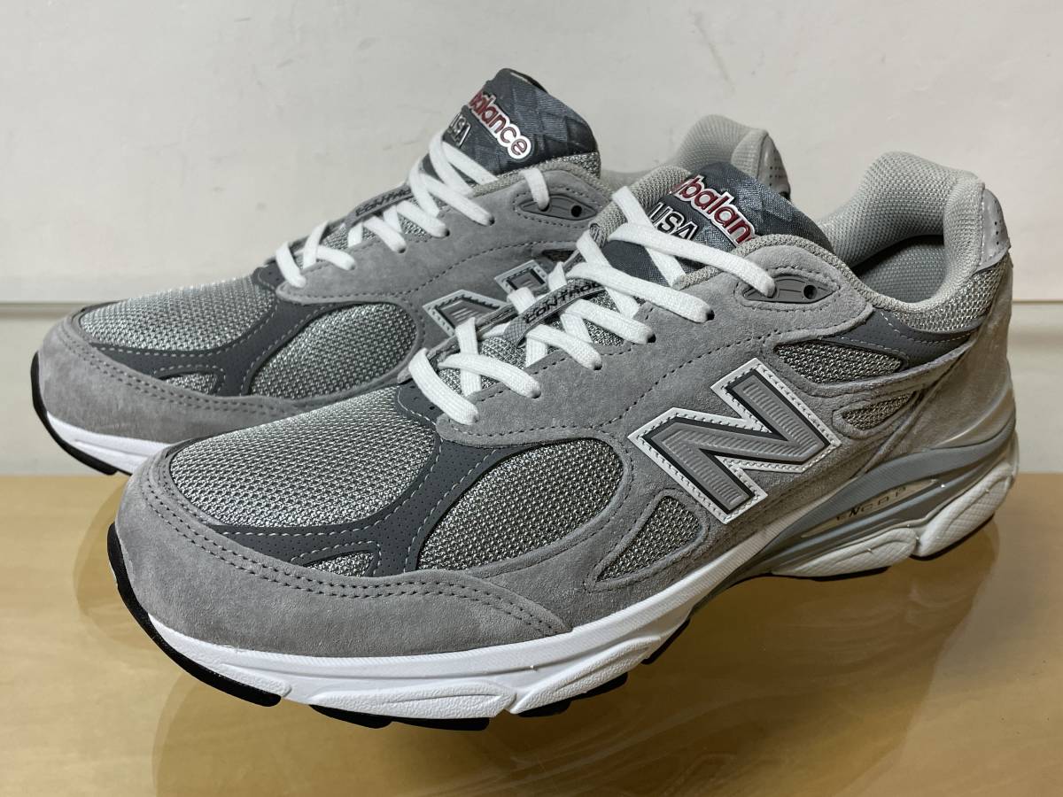未使用品 NEW BALANCE ニューバランス M990GY3 スニーカー グレー US10
