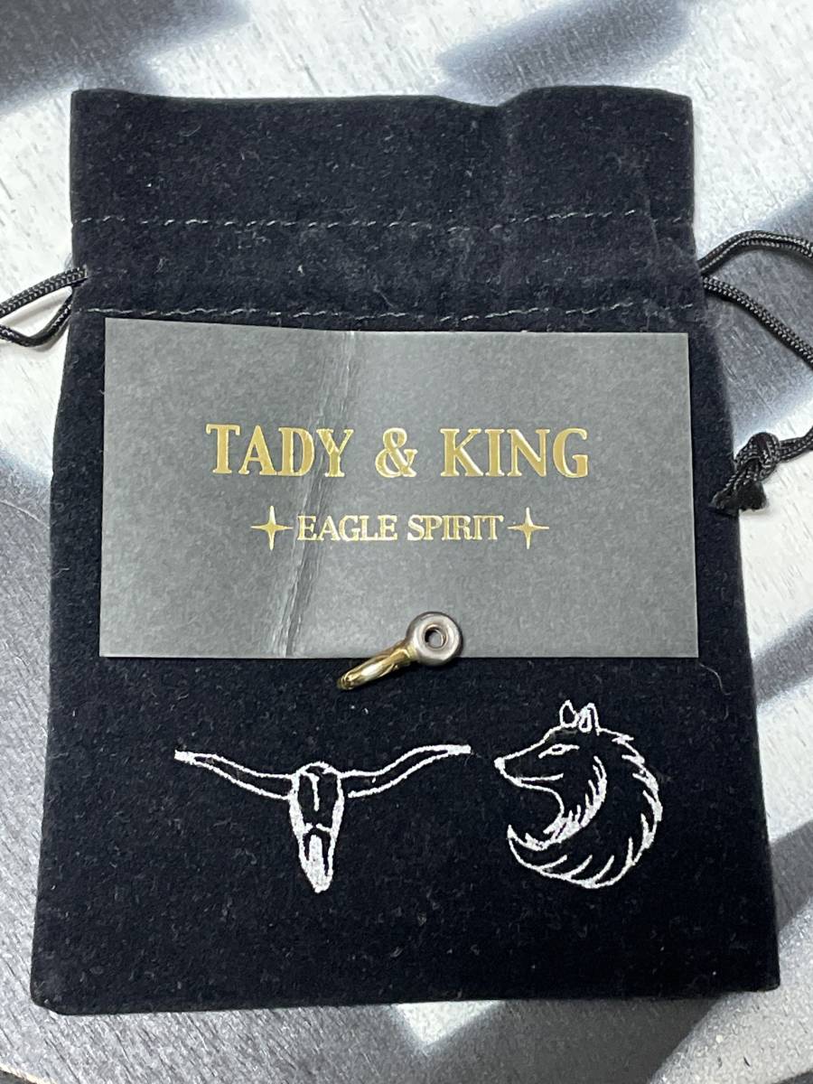 TADY&KING タディ&キング 無垢ビーズSV 7mm×イーグルヘッドビーズK18