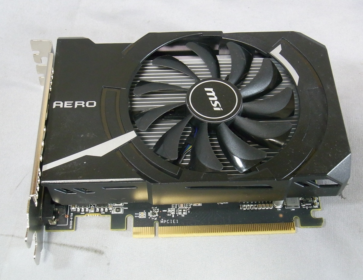 B28544 O-01461 MSI Radeon RX 560 AERO ITX 4G OC ジャンク www