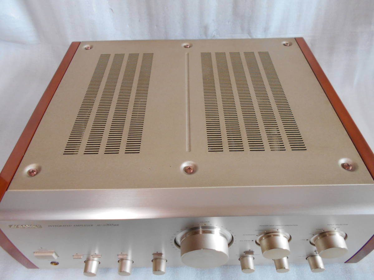 SANSUI AU-α707MR プリメインアンプ メンテナンス済 SANSUI AU-α707MR プリメインアンプ メンテナンス済