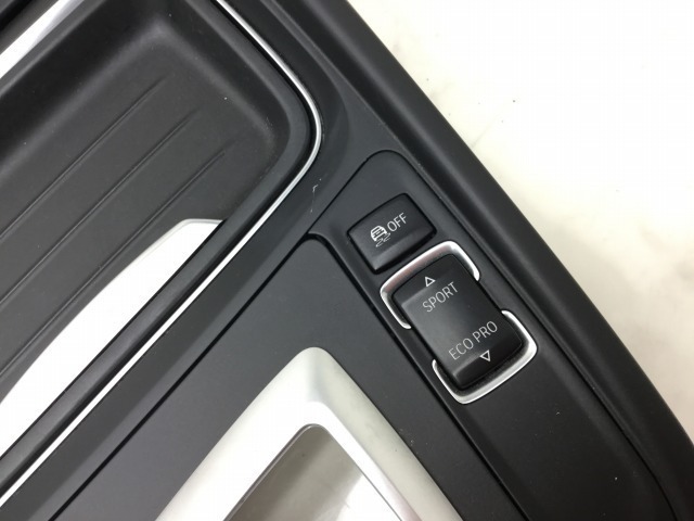 BM057 F30 3D20 320d M sport shift panel / drink holder / ashtray * black group * degree so-so 0 * prompt decision *