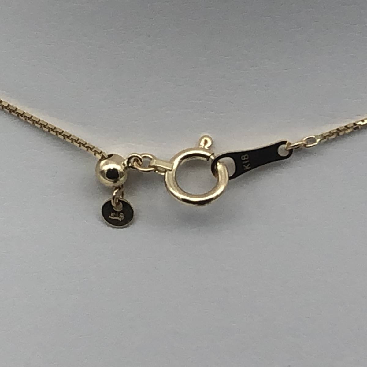 K18YG オニキス オパール(カメオ) ペンダント ネックレス オーバル gold onyx opal cameo pendant necklace