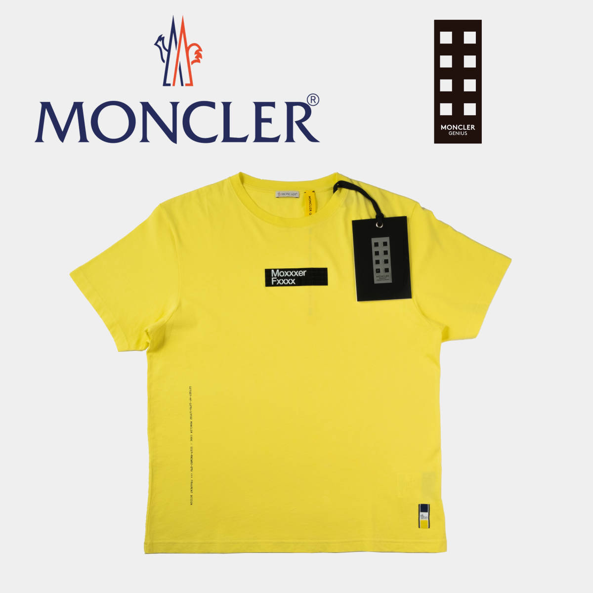 ◆定3万7千・新品本物◆モンクレールジーニアス【MONCLER】 7 MONCLER FRAGMENT HIROSHI FUJIWARA Tシャツ XL