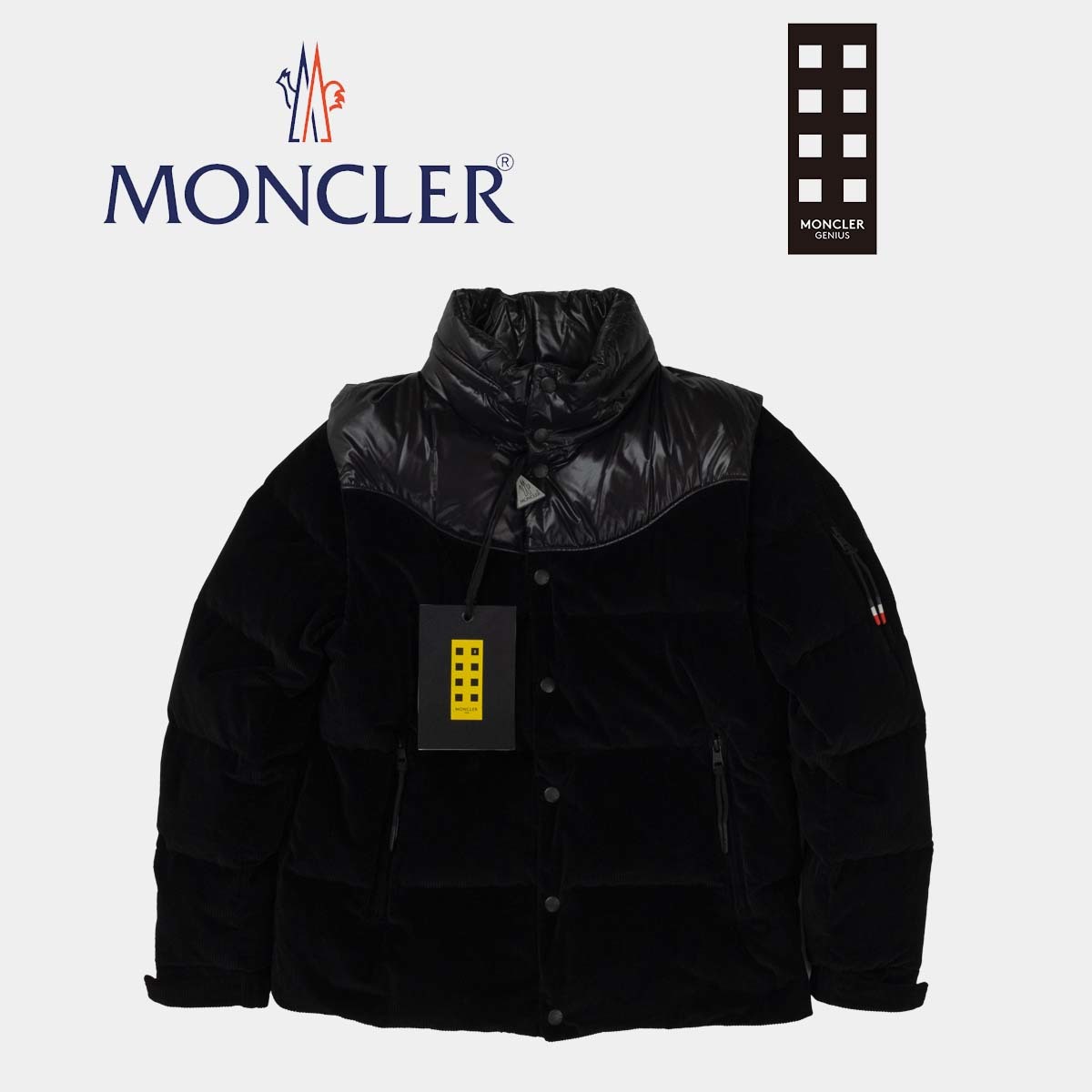 ◆レア・新品本物◆モンクレール ジーニアス Moncler Genius 2 1952 ダウンジャケット DANUM ベルベット XXL(4)