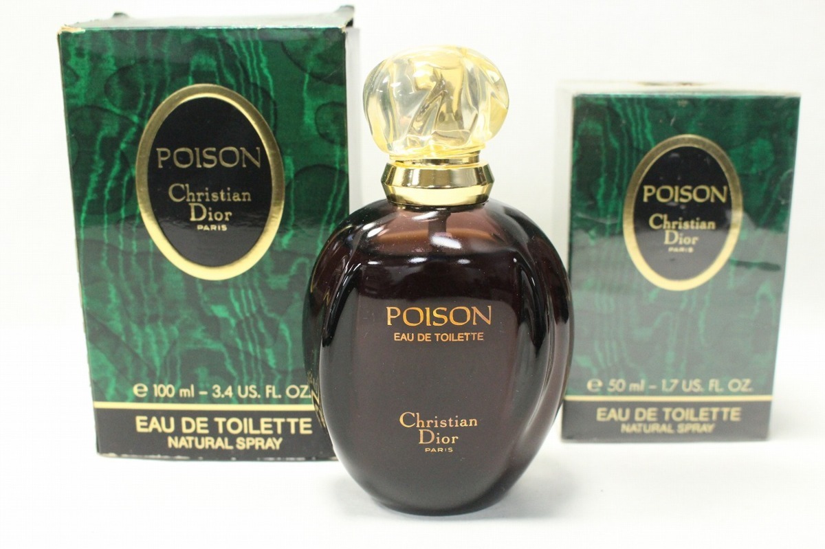 あり Christian Dior クリスチャンディオール Poison プアゾン 香水 オードトワレ 100ml 50ml 2点セット 2 F007 1 060 クリスチャン ディオール 売買されたオークション情報 Yahooの商品情報をアーカイブ公開 オークファン Aucfan Com