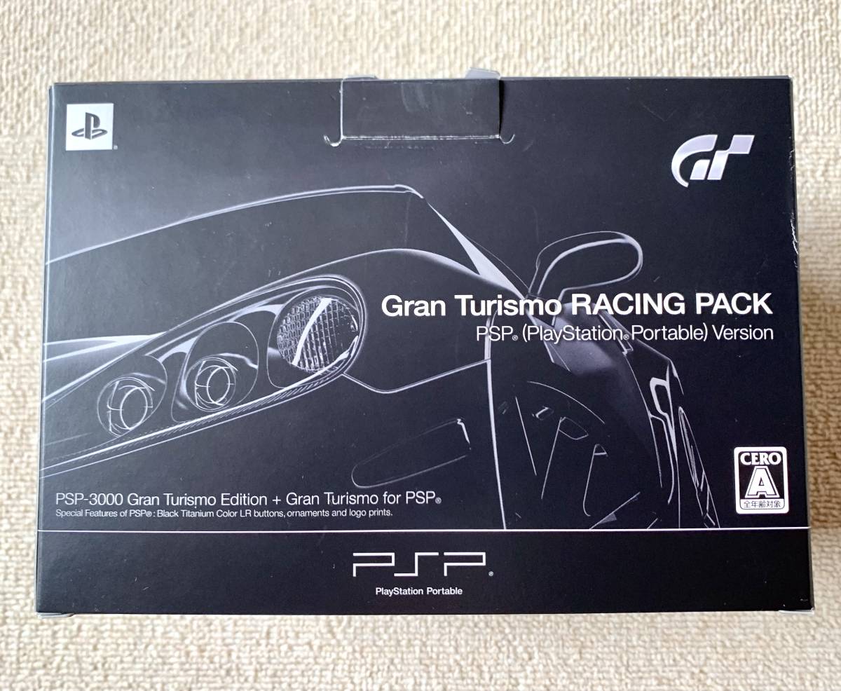 送料無料 PSP 3000 グランツーリスモ エディション GRAN TURISMO レーシングパック GT7前にいかがですか？