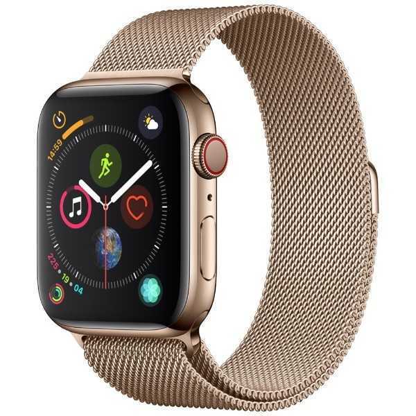 春の新作続々 Apple Watch 4 44mm アップルウォッチ ゴールド
