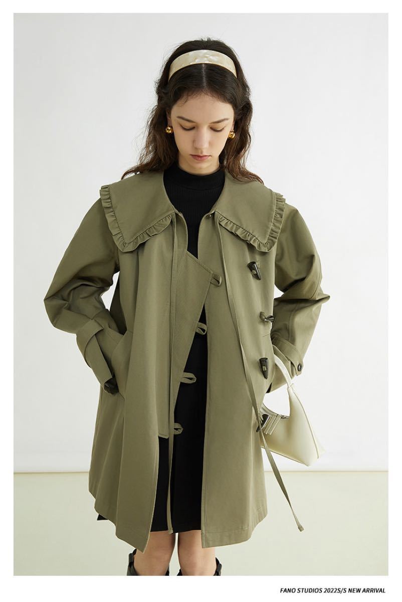 Fano Studios】22SS Frill big collar coat www.expressinter.com
