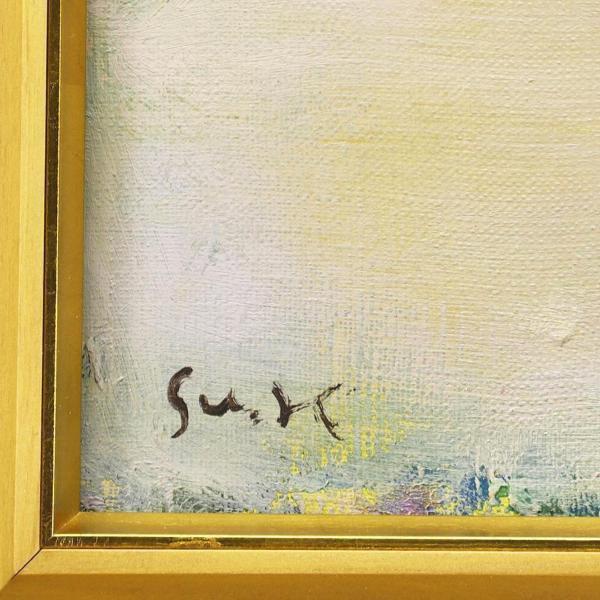 加藤助八「仔馬」油絵 油彩画 直筆サイン入り 日動画廊シール有 豪華額装 Yahoo!オークション - 【真作】【WISH】加藤助八「馬車」油彩 10