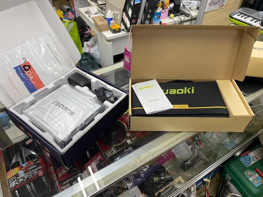 最高の品質 未使用 suaoki ○B7399 ポータブルジェネレーター ソーラーパネルセット G100 60W○ 27000mAh/3.7V ソーラーパネル、太陽電池 最高の品質 未使用 suaoki ○B7399 ポータブルジェネレーター ソーラーパネルセット G100 60W○ 27000mAh/3.7V ソーラーパネル、太陽電池