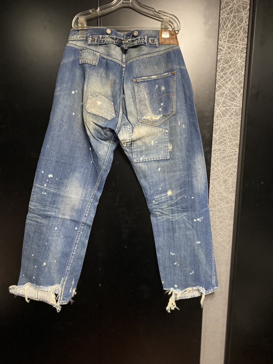 輸入 Levi''s EVC 36x34 デニムパンツ ヴィンテージ 赤ミミ リーバイス
