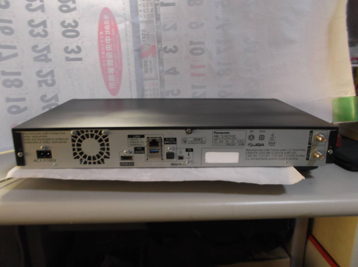 パナソニック CATV STB TZ-BDT 920F・HDD 1TB GB内蔵・3番組 パナソニック CATV STB TZ-BDT 920F・HDD 1TB GB内蔵・3番組