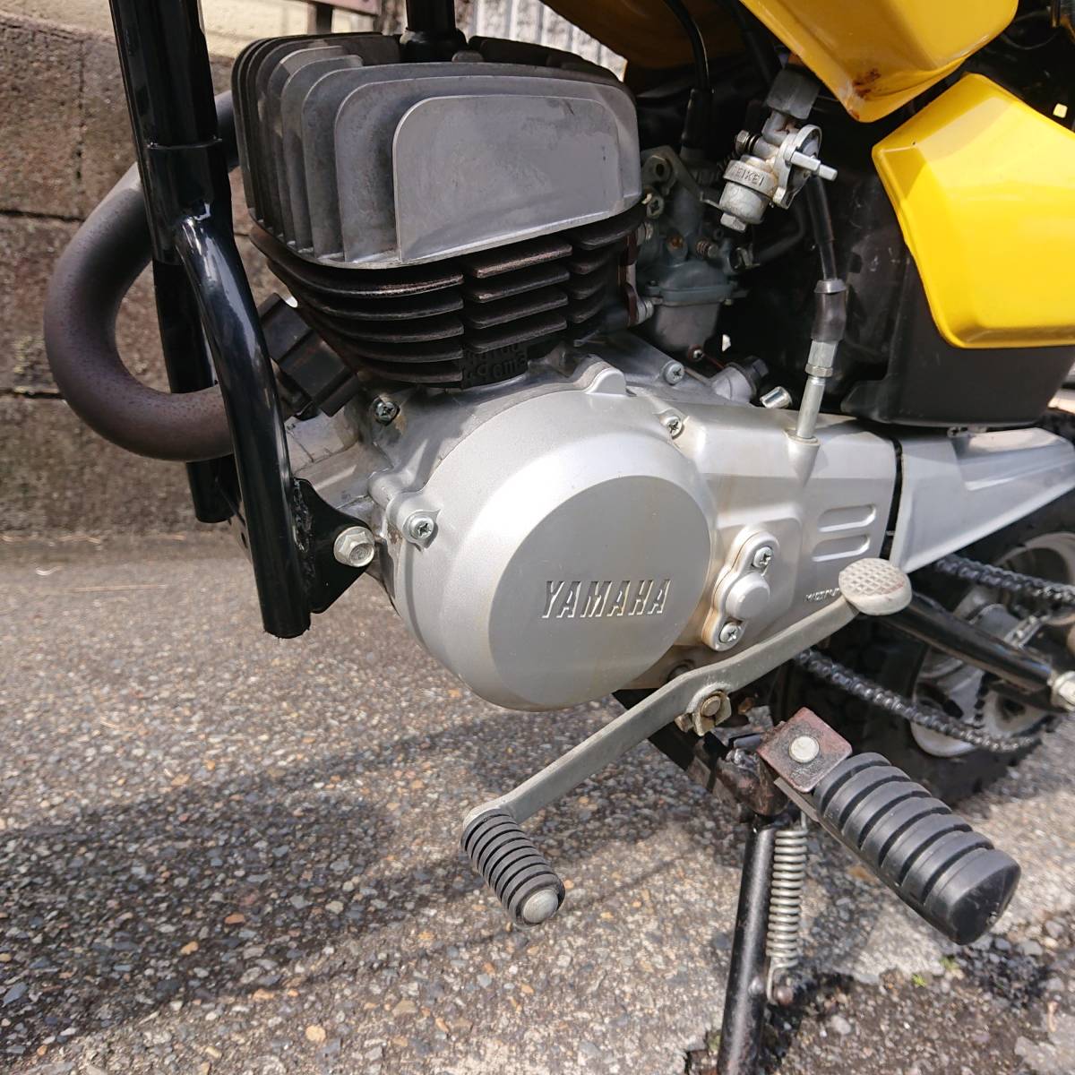 ポッケ pocke ヤマハ YAMAHA 4U1 2st 実動 タイヤ新品 登録書類あり