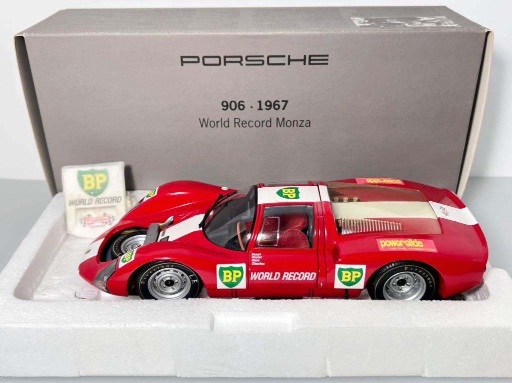 ミニチャンプス 1/18 ポルシェ PORSCHE 906 1967 World Record Monza （WAP02103114）